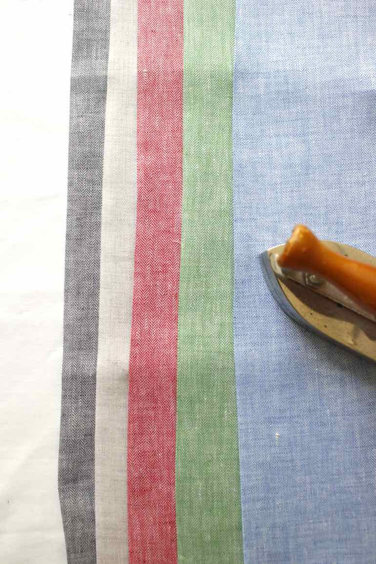 リネンヘリンボーンNo.175-C45-50-v1<br />5C